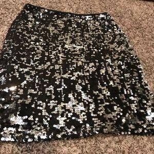 Sequin Stretch skirt